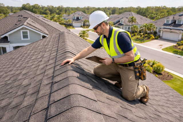 metal roof installation