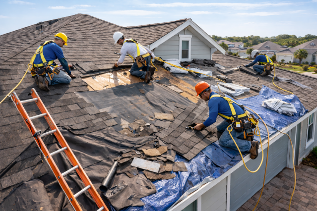 roof repair leak fix