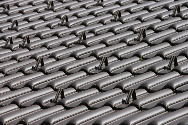 asphalt shingles roof close-up